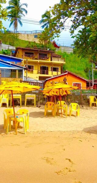 Yellow House Beira Mar Portinho Villa Ilhabela Exterior photo